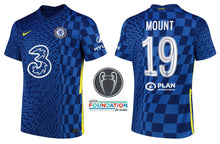 Load image into Gallery viewer, FC Chelsea 2021-2022 Home UCL - Mount 19