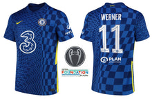 將圖片載入圖庫檢視器 FC Chelsea 2021-2022 Home UCL - Werner 11