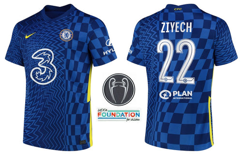 FC Chelsea 2021-2022 Home UCL - Ziyech 22