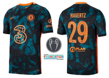 Cargar imagen en el visor de la galería, FC Chelsea 2021-2022 Third UCL - Havertz 29