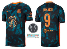 Load image into Gallery viewer, FC Chelsea 2021-2022 Third UCL - Lukaku 9