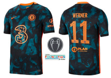 Cargar imagen en el visor de la galería, FC Chelsea 2021-2022 Third UCL - Werner 11