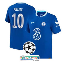 將圖片載入圖庫檢視器 FC Chelsea 2022-2023 Home UCL + Spielernummer