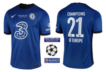 Load image into Gallery viewer, FC Chelsea UCL Final Porto 2021 - Champions of Europe 21