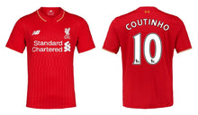 Charger l&#39;image dans la galerie, FC Liverpool 2015-2016 Home - Coutinho 10