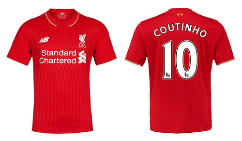 FC Liverpool 2015-2016 Home - Coutinho 10