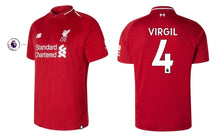 Laden Sie das Bild in den Galerie-Viewer, FC Liverpool 2018-2019 Home PL - Virgil 4