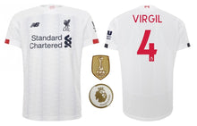 Charger l&#39;image dans la galerie, FC Liverpool 2019-2020 Away WC PL Champions - Virgil 4