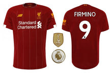 Load image into Gallery viewer, FC Liverpool 2019-2020 Home WC PL Champions - Firmino 9