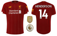 將圖片載入圖庫檢視器 FC Liverpool 2019-2020 Home WC PL Champions - Henderson 14