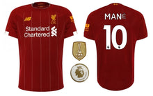 Cargar imagen en el visor de la galería, FC Liverpool 2019-2020 Home WC PL Champions - Mane 10