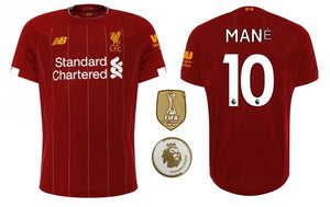 FC Liverpool 2019-2020 Home WC PL Champions - Mane 10