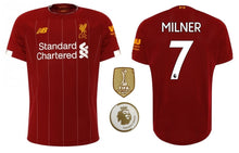 Charger l&#39;image dans la galerie, FC Liverpool 2019-2020 Home WC PL Champions - Milner 7