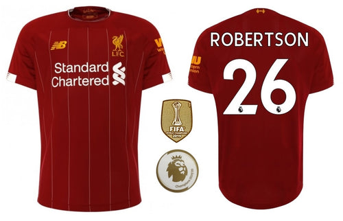 FC Liverpool 2019-2020 Home WC PL Champions - Robertson 26