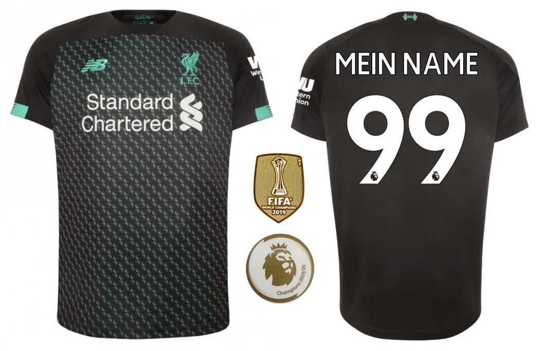 FC Liverpool 2019-2020 Third WC PL Champions - Mein Name 99