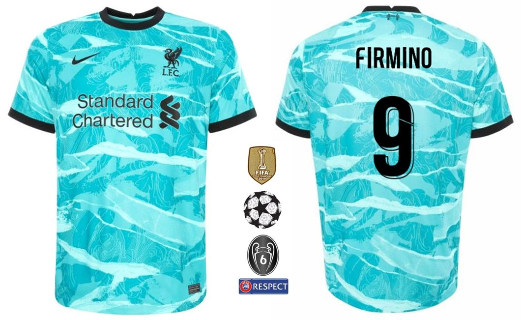 FC Liverpool 2020-2021 Away UCL WC - Firmino 9