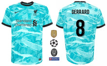 Load image into Gallery viewer, FC Liverpool 2020-2021 Away UCL WC - Gerrard 8