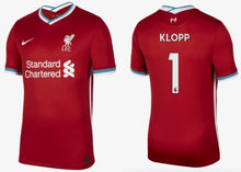 將圖片載入圖庫檢視器 FC Liverpool 2020-2021 Home - Klopp 1