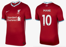 將圖片載入圖庫檢視器 FC Liverpool 2020-2021 Home - Mane 10