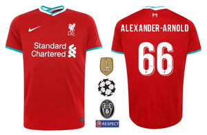 FC Liverpool 2020-2021 Home UCL WC - Alexander-Arnold 66