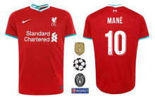 將圖片載入圖庫檢視器 FC Liverpool 2020-2021 Home UCL WC - Mane 10