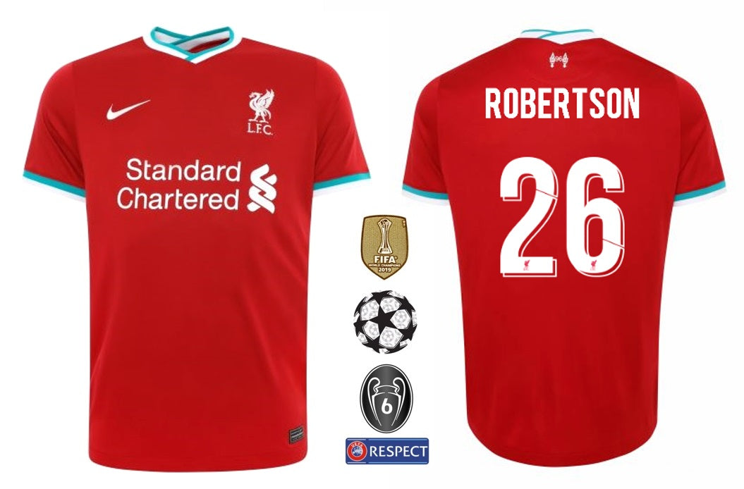 FC Liverpool 2020-2021 Home UCL WC - Robertson 26