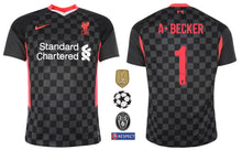 Charger l&#39;image dans la galerie, FC Liverpool 2020-2021 Third UCL WC - A. Becker 1