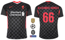 Load image into Gallery viewer, FC Liverpool 2020-2021 Third UCL WC - Alexander-Arnold 66