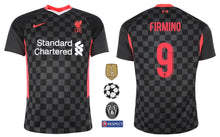 Load image into Gallery viewer, FC Liverpool 2020-2021 Third UCL WC - Firmino 9