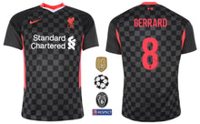 Laden Sie das Bild in den Galerie-Viewer, FC Liverpool 2020-2021 Third UCL WC - Gerrard 8