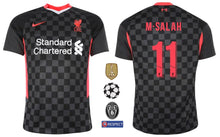 Load image into Gallery viewer, FC Liverpool 2020-2021 Third UCL WC - M. Salah 11