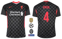 Load image into Gallery viewer, FC Liverpool 2020-2021 Third UCL WC - Virgil 4