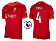 Cargar imagen en el visor de la galería, FC Liverpool 2021-2022 Home PL - Virgil 4