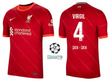 Load image into Gallery viewer, FC Liverpool 2021-2022 Home UCL - Virgil 4