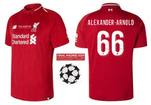 Load image into Gallery viewer, FC Liverpool Champions League Final Madrid 2019 - Alexander-Arnold 66