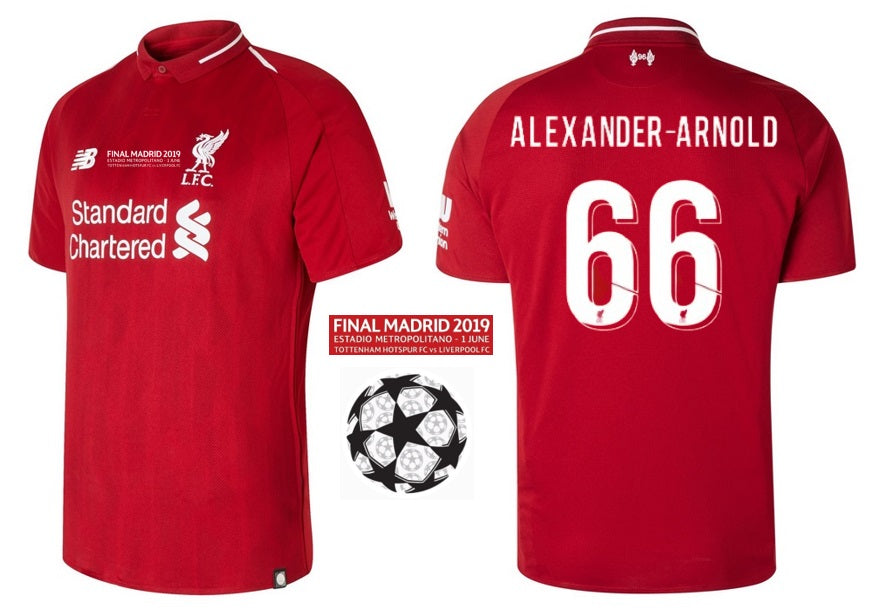 FC Liverpool Champions League Final Madrid 2019 - Alexander-Arnold 66