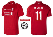 將圖片載入圖庫檢視器 FC Liverpool Champions League Final Madrid 2019 - M. Salah 11