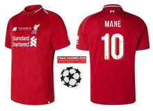 Charger l&#39;image dans la galerie, FC Liverpool Champions League Final Madrid 2019 - Mane 10