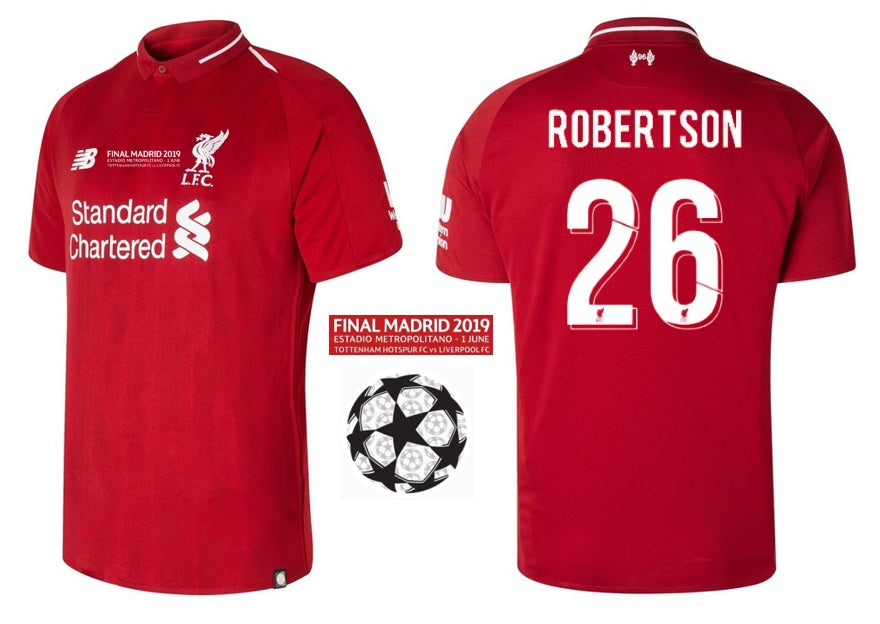 FC Liverpool Champions League Final Madrid 2019 - Robertson 26