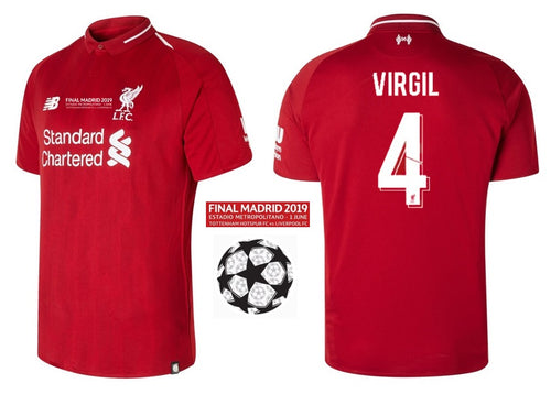 FC Liverpool Champions League Final Madrid 2019 - Virgil 4