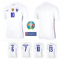 Cargar imagen en el visor de la galería, Frankreich EURO 2020 Away + Spielernummer