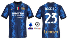 Laden Sie das Bild in den Galerie-Viewer, Inter Mailand 2021-2022 Home - Barella 23