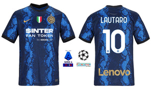 Inter Mailand 2021-2022 Home - Lautaro 10