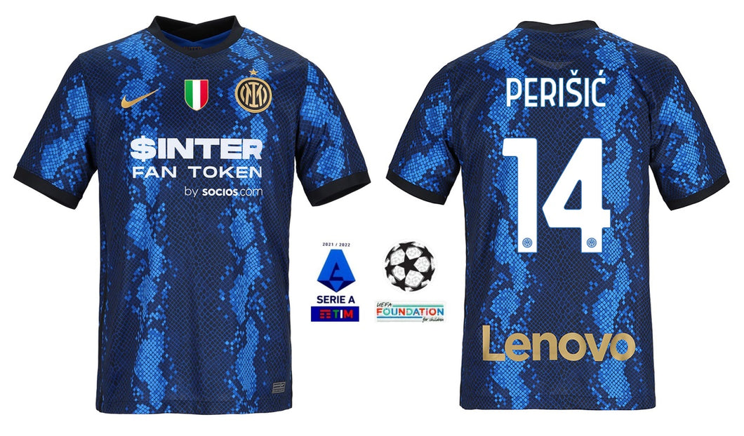 Inter Mailand 2021-2022 Home - Perisic 14