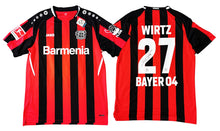 將圖片載入圖庫檢視器 Bayer 04 Leverkusen 2021-2022 Home Signiert - Wirtz 27