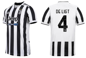 Juventus Turin 2021-2022 Home - De Ligt 4