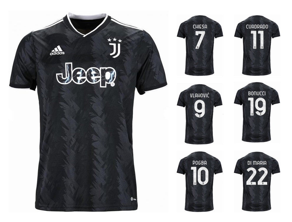 Juventus Turin 2022-2023 Away + Spielernummer