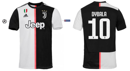 Juventus Turin 2019-2020 Home UCL - Dybala 10