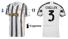 Load image into Gallery viewer, Juventus Turin 2020-2021 Home Serie A - Chiellini 3