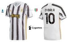 Charger l&#39;image dans la galerie, Juventus Turin 2020-2021 Home Serie A - Dybala 10